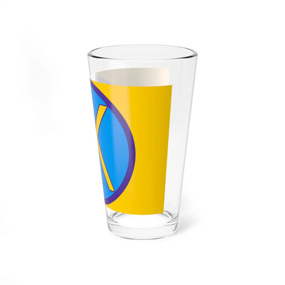 Former Flag of KDP (Iraq) Pint Glass 16oz - Go Mug Yourself