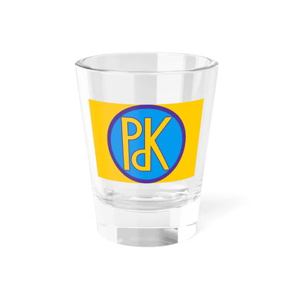 Former Flag of KDP (Iraq) Shot Glass 1.5oz 1.5oz - Go Mug Yourself