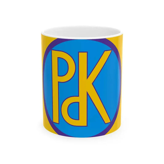 Former Flag of KDP (Iraq) White Coffee Mug 11oz - Go Mug Yourself