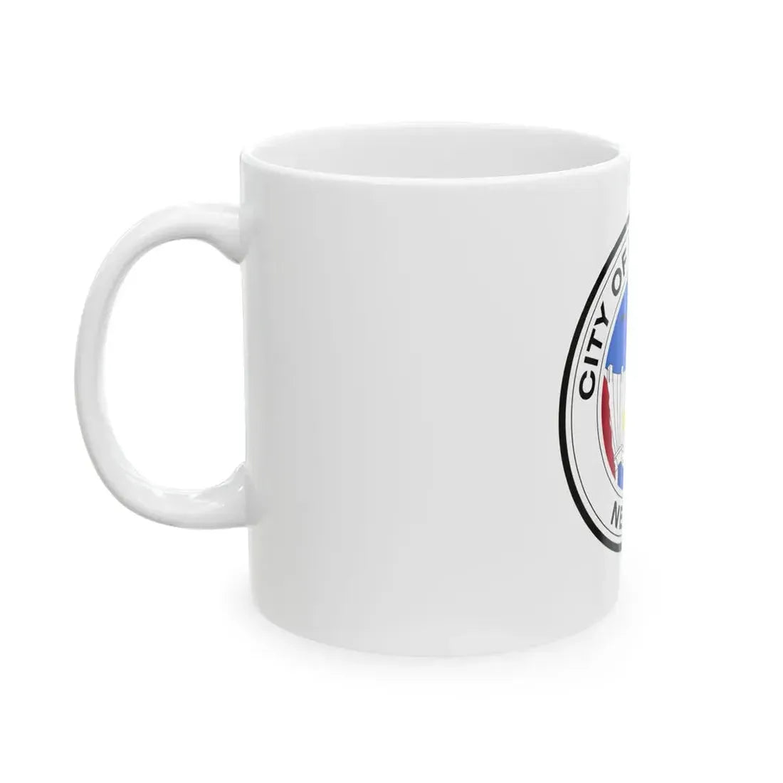 Former flag of Las Vegas Nevada 1968 (United States) White Coffee Mug - Go Mug Yourself
