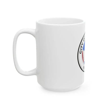 Former flag of Las Vegas Nevada 1968 (United States) White Coffee Mug - Go Mug Yourself