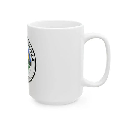 Former flag of Las Vegas Nevada 1968 (United States) White Coffee Mug - Go Mug Yourself