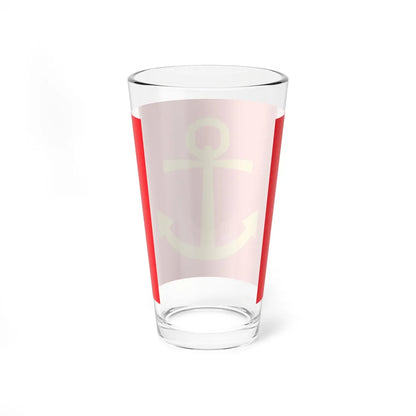Former flag of Narvik Nordland Norway - Pint Glass 16oz - Go Mug Yourself