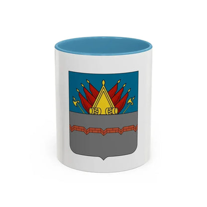 Former Flag of Omsk Russia - Accent Coffee Mug 11oz Light Blue - Go Mug Yourself