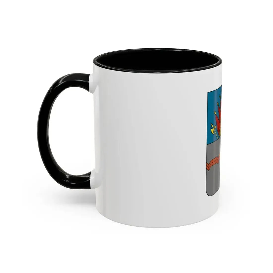 Former Flag of Omsk Russia - Accent Coffee Mug - Go Mug Yourself