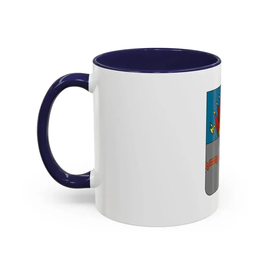 Former Flag of Omsk Russia - Accent Coffee Mug - Go Mug Yourself