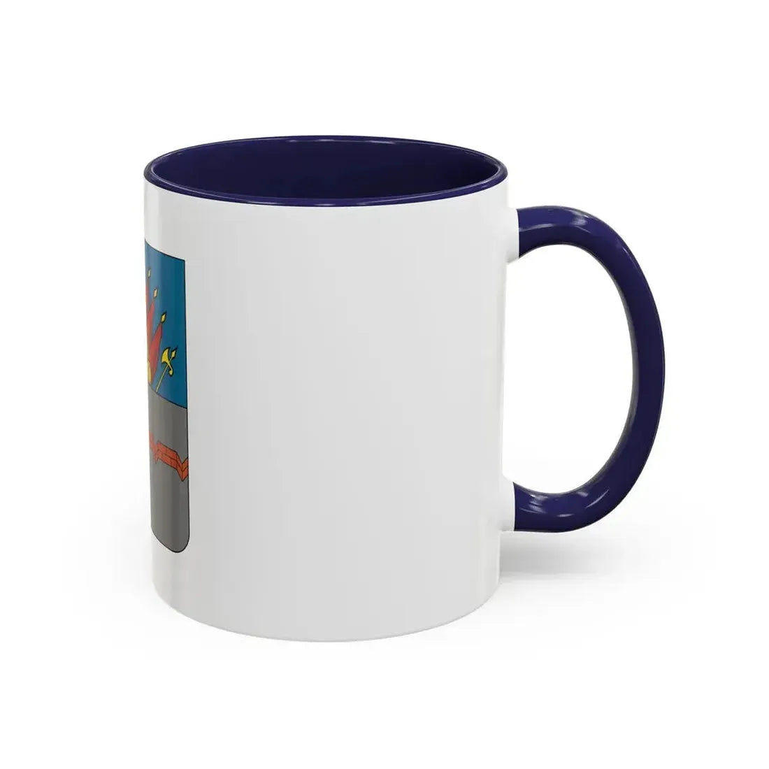 Former Flag of Omsk Russia - Accent Coffee Mug - Go Mug Yourself