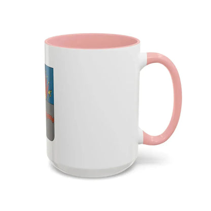Former Flag of Omsk Russia - Accent Coffee Mug - Go Mug Yourself
