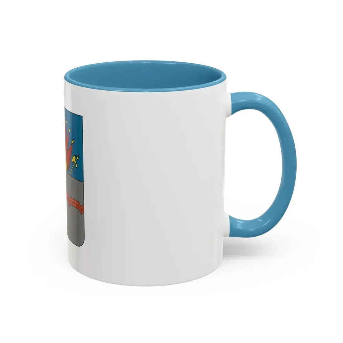 Former Flag of Omsk Russia - Accent Coffee Mug - Go Mug Yourself