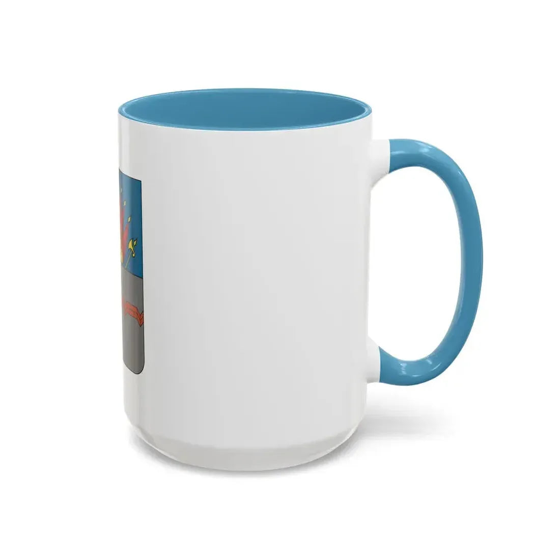 Former Flag of Omsk Russia - Accent Coffee Mug - Go Mug Yourself