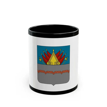 Former Flag of Omsk Russia - Black Coffee Mug 11oz - Go Mug Yourself