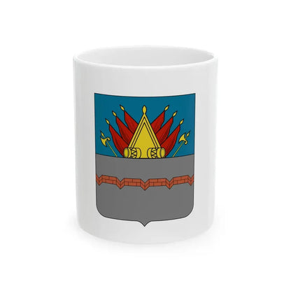 Former Flag of Omsk Russia - White Coffee Mug 11oz - Go Mug Yourself