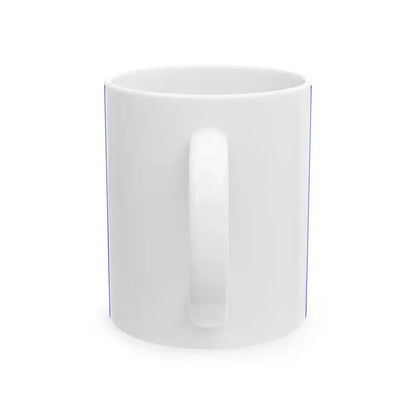 Former flag of Tempe Arizona blue variant (United States) White Coffee Mug - Go Mug Yourself