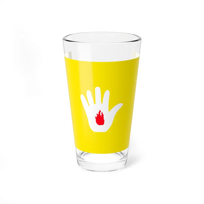 Former Flag of the Rewa State (India) Pint Glass 16oz 16oz - Go Mug Yourself