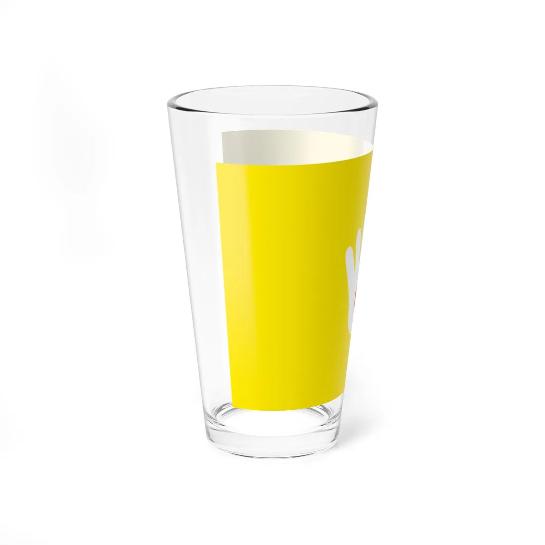 Former Flag of the Rewa State (India) Pint Glass 16oz - Go Mug Yourself