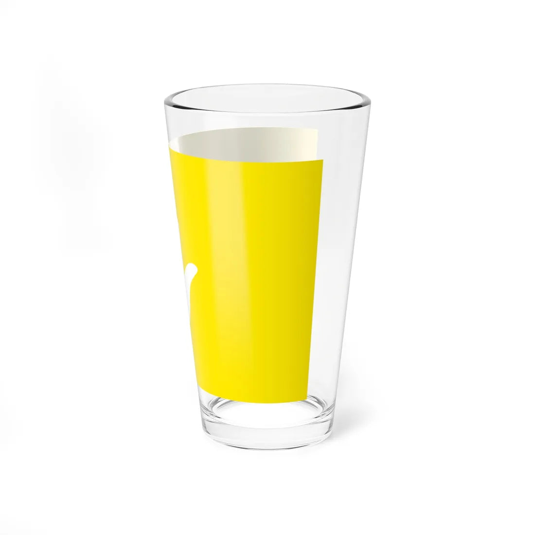 Former Flag of the Rewa State (India) Pint Glass 16oz - Go Mug Yourself