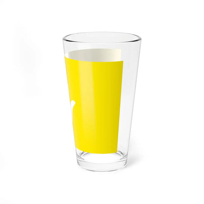 Former Flag of the Rewa State (India) Pint Glass 16oz - Go Mug Yourself