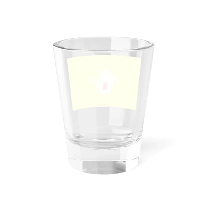 Former Flag of the Rewa State (India) Shot Glass 1.5oz - Go Mug Yourself