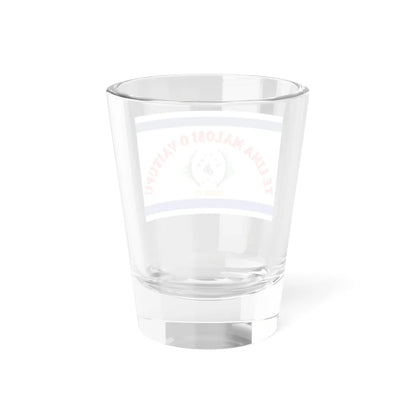 Former flag of Vaitupu Atoll and Funafuti (Tuvalu) Shot Glass 1.5oz - Go Mug Yourself