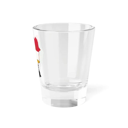 Former logo of the JEM (Sudan) Shot Glass 1.5oz - Go Mug Yourself