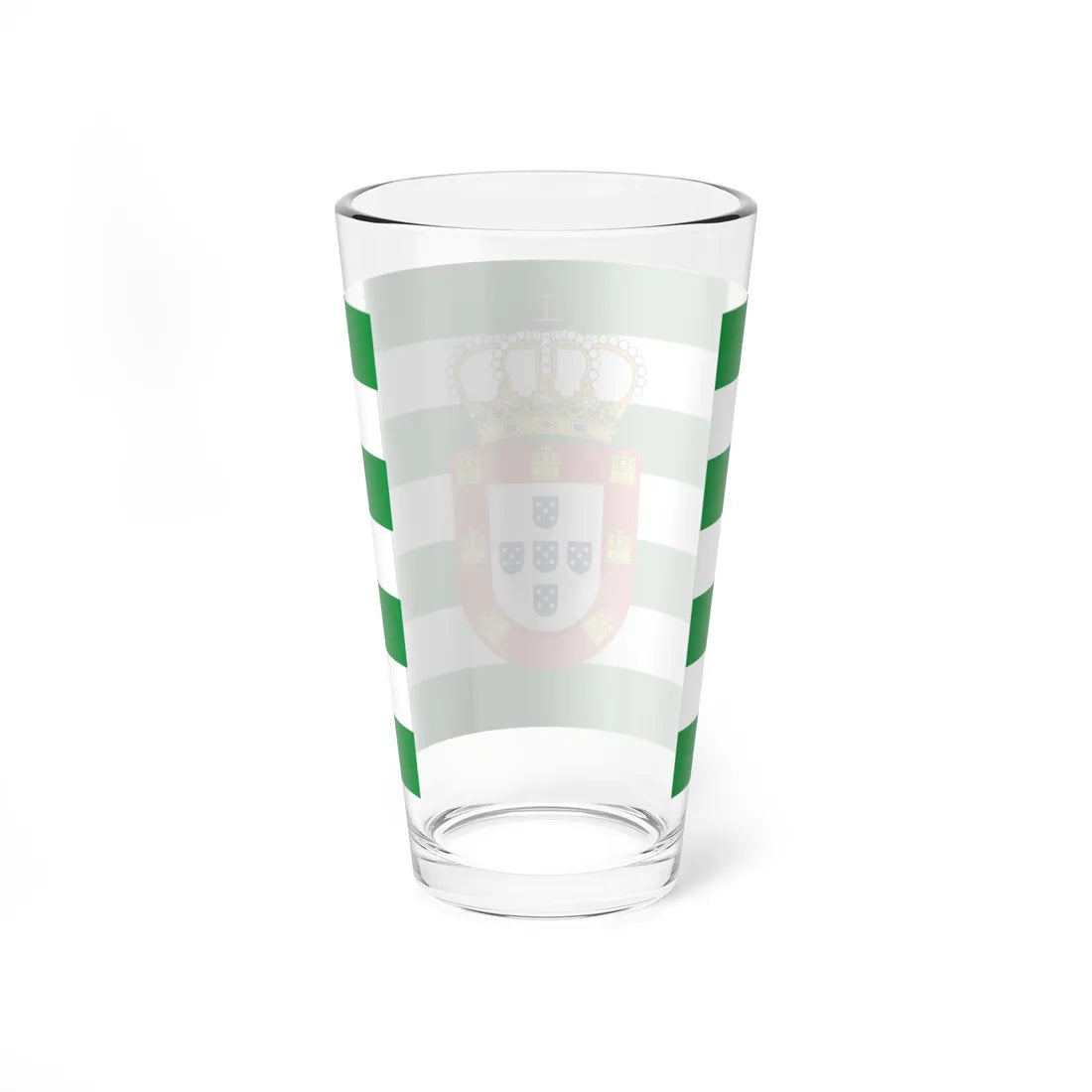 Former merchant flag of Portugal II (Portugal) Pint Glass 16oz - Go Mug Yourself