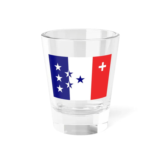 Former Romand Movement Flag (Switzerland) Shot Glass 1.5oz 1.5oz - Go Mug Yourself