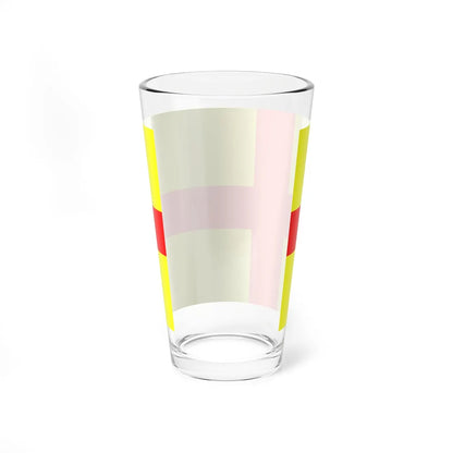 Former unofficial flag of Orkney (Scotland) Pint Glass 16oz - Go Mug Yourself