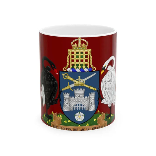 Formerly used flag of the Australian Capital Territory (Australia) White Coffee Mug 11oz - Go Mug Yourself