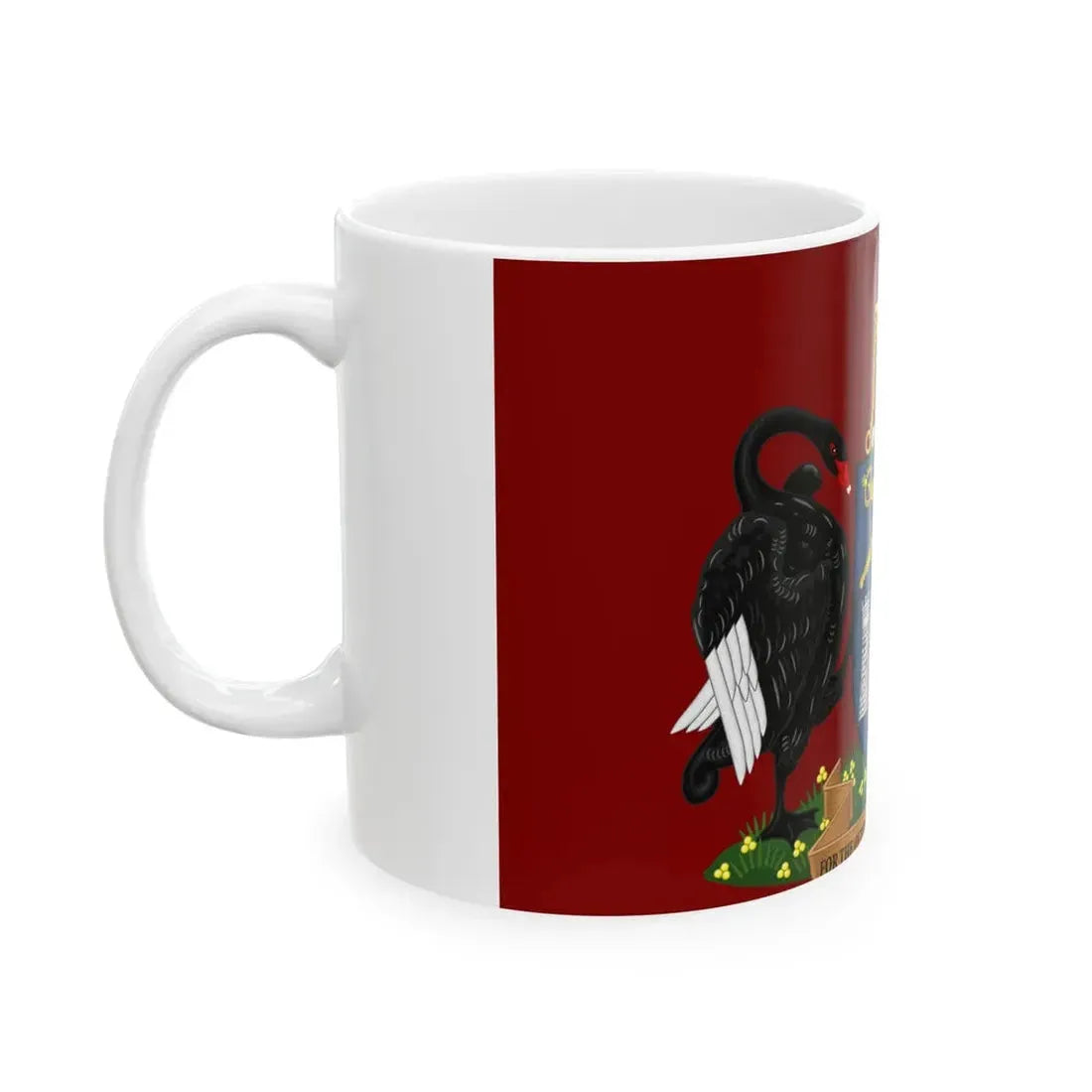 Formerly used flag of the Australian Capital Territory (Australia) White Coffee Mug - Go Mug Yourself