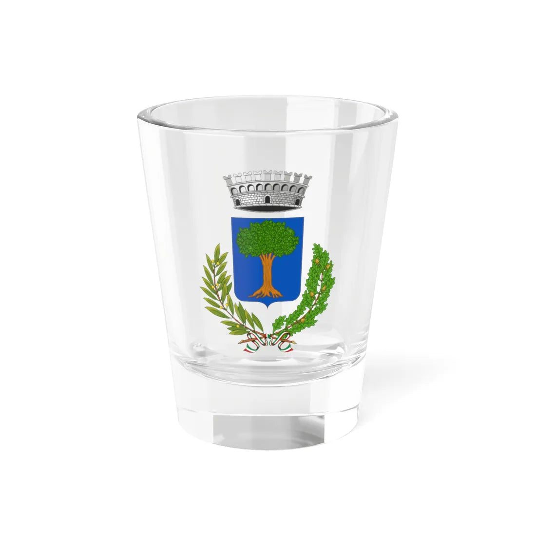 Formigine-Stemma (Italy) (Coat of Arms) Shot Glass 1.5oz 1.5oz - Go Mug Yourself