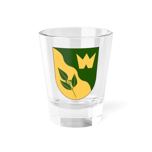 Forshaga vapen (Sweden) (Coat of Arms) Shot Glass 1.5oz 1.5oz - Go Mug Yourself
