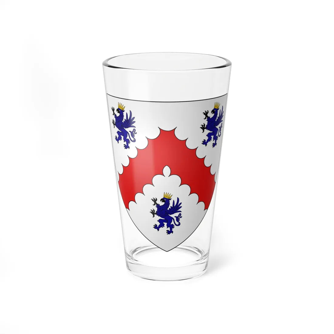 Forsyth of that Ilk arms (Scotland) (Coat of Arms) Pint Glass 16oz 16oz - Go Mug Yourself