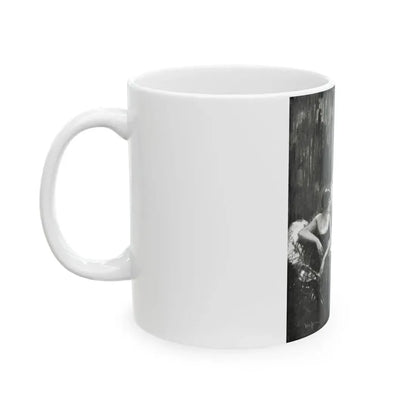 Forsythe's Folly (1), McCalls magazine, November 1923 - White Coffee Mug - Go Mug Yourself