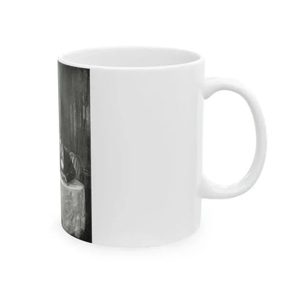 Forsythe's Folly (1), McCalls magazine, November 1923 - White Coffee Mug - Go Mug Yourself