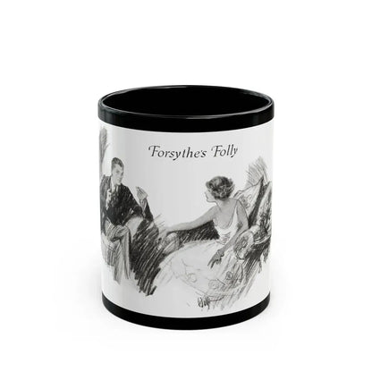 Forsythe's Folly (2), McCalls magazine, November 1923 - Black Coffee Mug 11oz - Go Mug Yourself