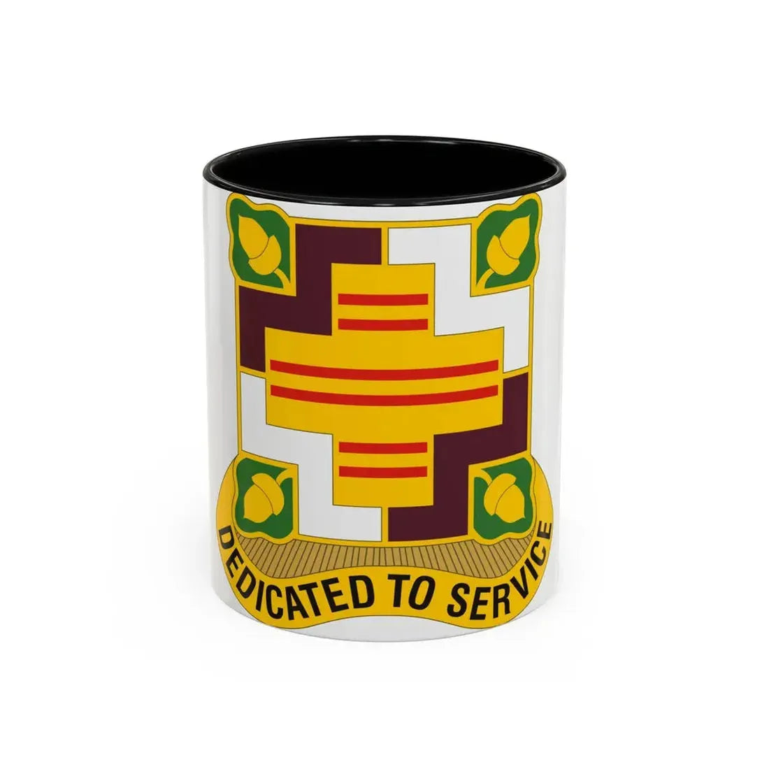 Fort Belvoir Community Hospital US (U.S. Army) Accent Coffee Mug 11oz Black - Go Mug Yourself