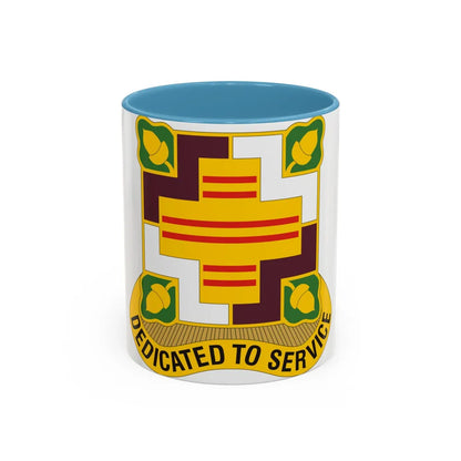 Fort Belvoir Community Hospital US (U.S. Army) Accent Coffee Mug 11oz Light Blue - Go Mug Yourself