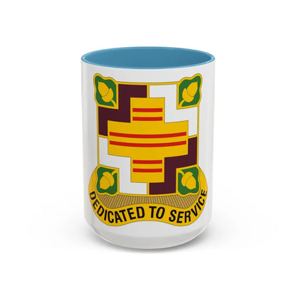 Fort Belvoir Community Hospital US (U.S. Army) Accent Coffee Mug 15oz Light Blue - Go Mug Yourself