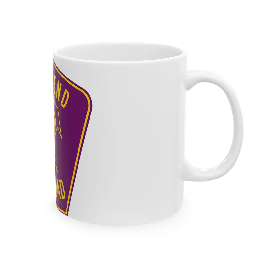 Fort Bend Toll Road (Texas) (Road Sign) White Coffee Mug - Go Mug Yourself