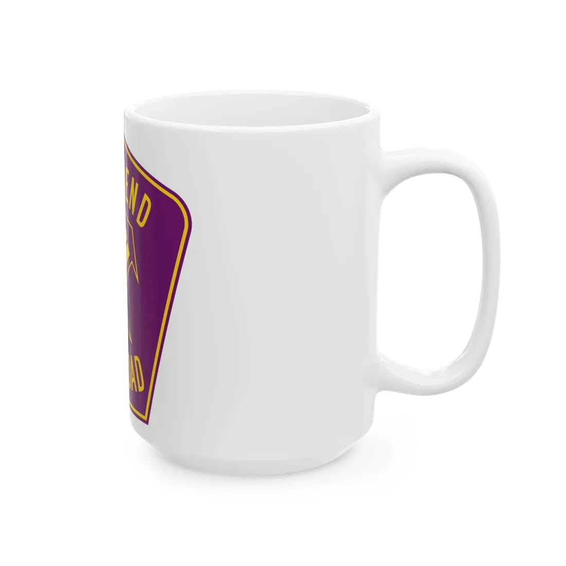 Fort Bend Toll Road (Texas) (Road Sign) White Coffee Mug - Go Mug Yourself