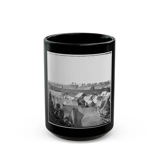 Fort Burnham, Va. Encampment And Earthworks (U.S. Civil War) Black Coffee Mug 15oz - Go Mug Yourself