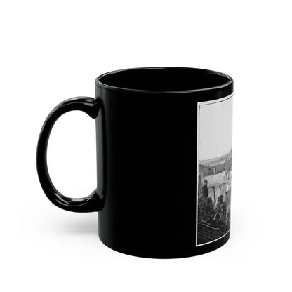 Fort Burnham, Va. Encampment And Earthworks (U.S. Civil War) Black Coffee Mug - Go Mug Yourself