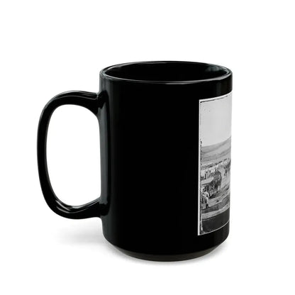 Fort Burnham, Va., Vicinity. Camp Of The 5th Pennsylvania Cavalry Near The Battlefield Of Oct. 29, 1864 (U.S. Civil War) Black Coffee Mug - Go Mug Yourself