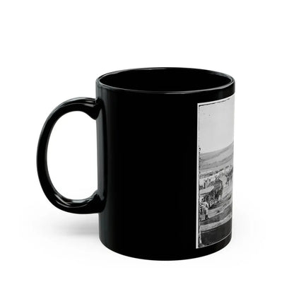 Fort Burnham, Va., Vicinity. Camp Of The 5th Pennsylvania Cavalry Near The Battlefield Of Oct. 29, 1864 (U.S. Civil War) Black Coffee Mug - Go Mug Yourself