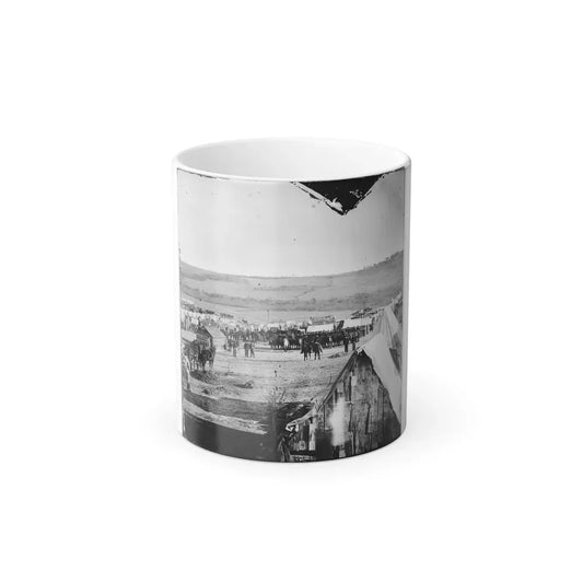 Fort Burnham, Va., Vicinity. Camp of the 5Th Pennsylvania Cavalry Near the Battlefield of Oct. 29, 1864 (U.S. Civil War) Color Changing Coffee Mug 11oz Default Title 11oz - Go Mug Yourself