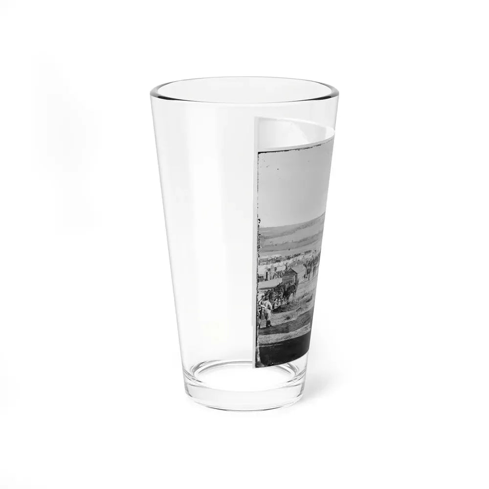 Fort Burnham, Va., Vicinity. Camp Of The 5th Pennsylvania Cavalry Near The Battlefield Of Oct. 29, 1864 (U.S. Civil War) Pint Glass 16oz - Go Mug Yourself