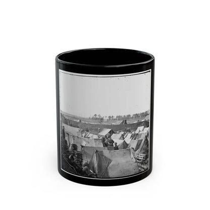 Fort Burnham, Va. Encampment And Earthworks (U.S. Civil War) Black Coffee Mug-11oz-Go Mug Yourself