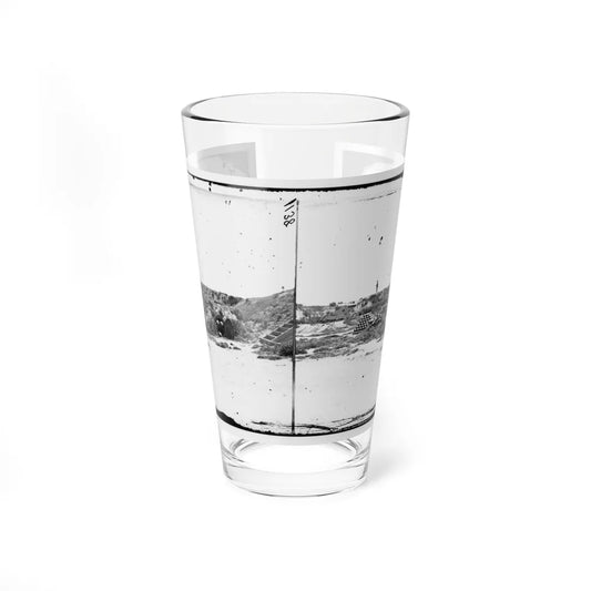 Fort Fisher, N.C. Interior View (U.S. Civil War) Pint Glass 16oz-16oz-Go Mug Yourself