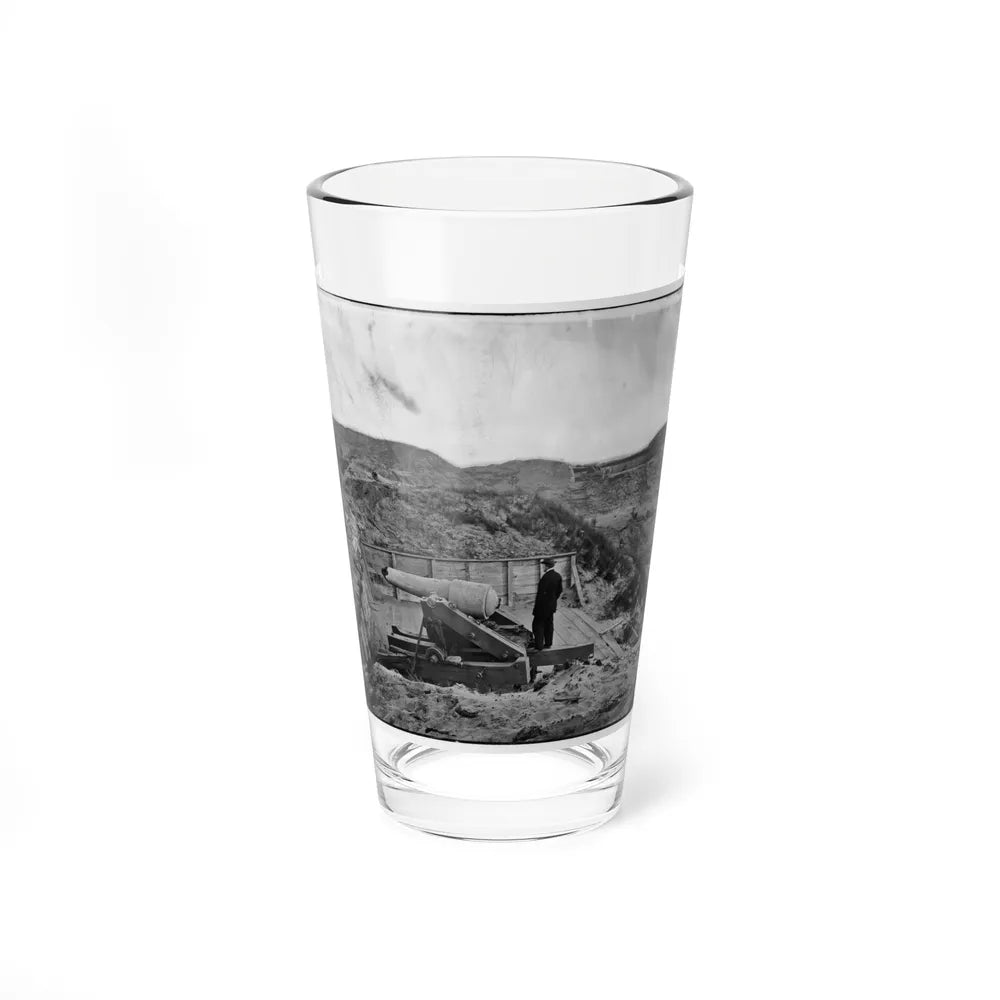 Fort Fisher, N.C. Interior View, With Heavy Gun Broken By Bombardment (U.S. Civil War) Pint Glass 16oz-16oz-Go Mug Yourself