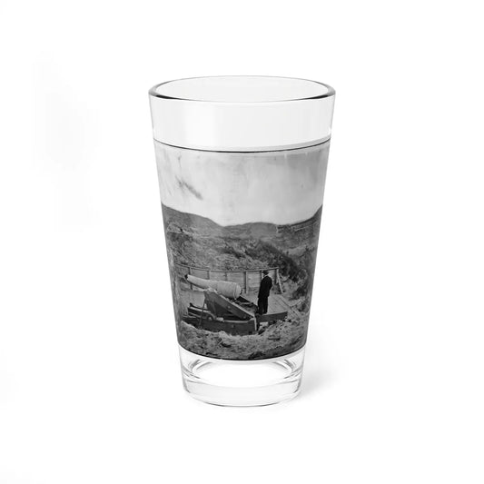 Fort Fisher, N.C. Interior View, With Heavy Gun Broken By Bombardment (U.S. Civil War) Pint Glass 16oz-16oz-Go Mug Yourself